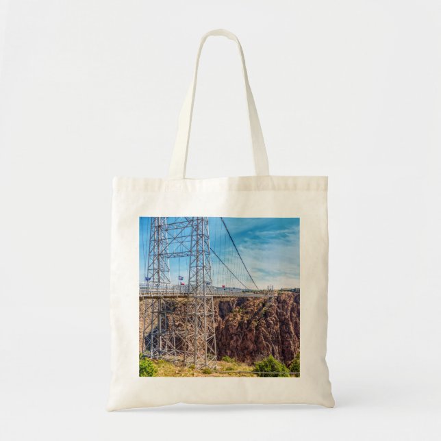 Sac de vue latérale du pont Royal Gorge Bridge (Devant)