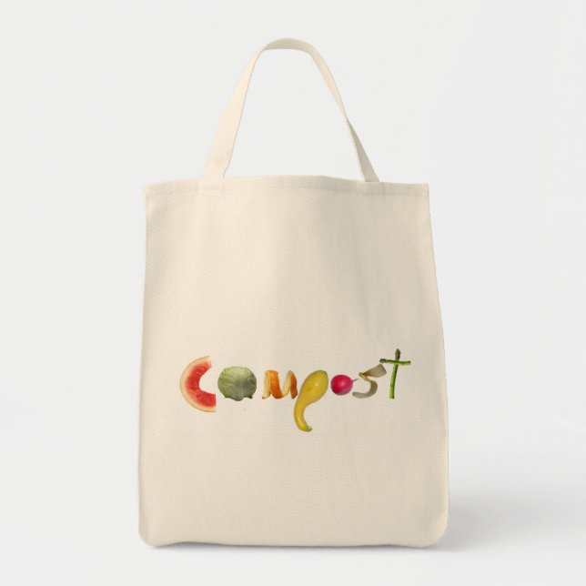 Sac d'épicerie de compost (Devant)