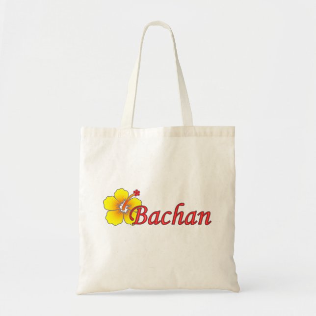 Sac d'épicerie de la ketmie de Bachan (Devant)