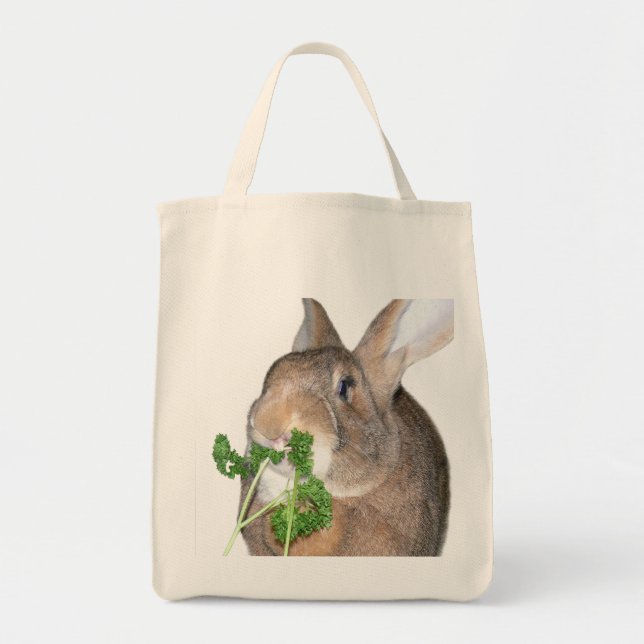 Sac d'épicerie de lapin (Devant)