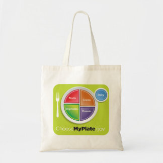 Sac d'épicerie de MyPlate - vert