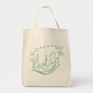 Sac d'épicerie de pois doux