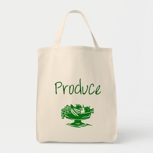 Sac d'épicerie de produit (Devant)