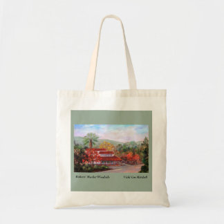 Sac d'épicerie de toile de Woodside du marché de
