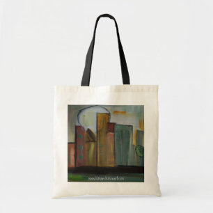 sac d'épicerie "en ville" par art de Kim Anderson