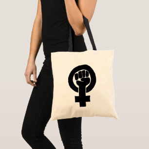 Sac d'épicerie féministe de poing