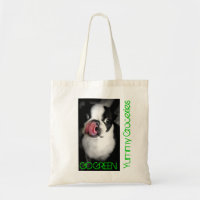 Sac d'épicerie organique de BOSTON TERRIER