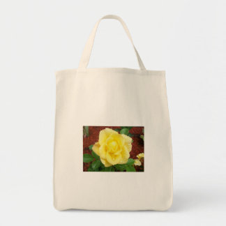 Sac d'épicerie rose de goutte de pluie