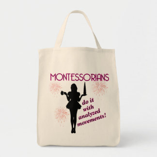 sac d'épicerie Superbe-spacieux de Montessori