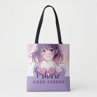 Sac design d'inspiration Anime avec Note expressiv