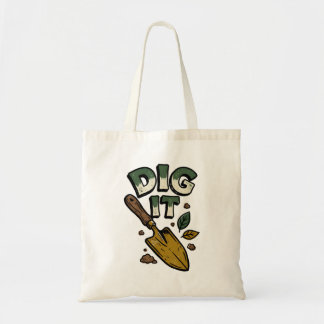 Sac "Dig It" de jardinage et truelle vintage