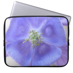 Sac d'ordinateur portable à fleurs Aquilegia
