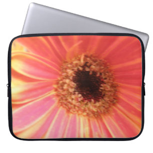 Sac d'ordinateur portable à fleurs Gerbera Daisy