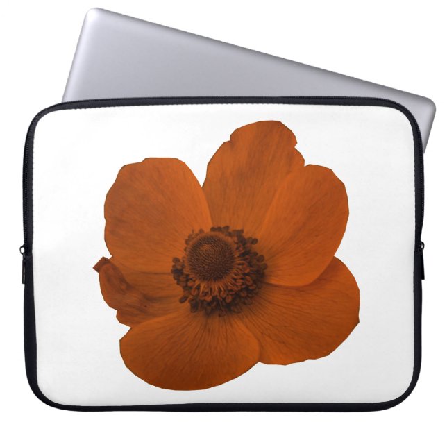 Sac d'ordinateur portable Anemone Brown (Devant)