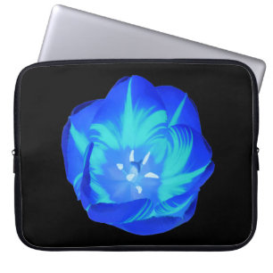 Sac d'ordinateur portable bleu clair Tulip