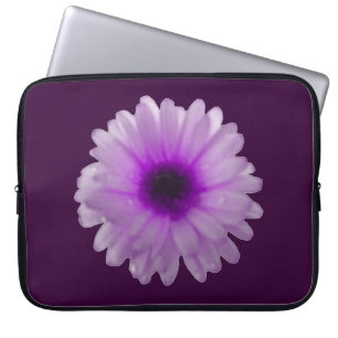 Sac d'ordinateur portable Marigold blanc et violet