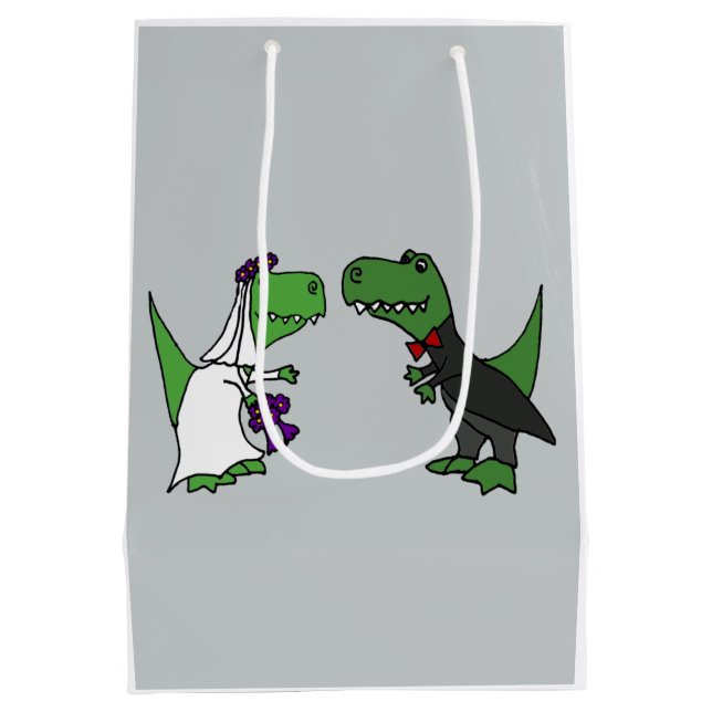 Sac drôle de cadeau de dinosaure de T-rex de (Dos)