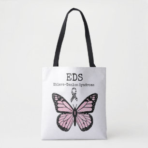 Sac EDS PInk Butterfly Ehlers-Danlos syndrome