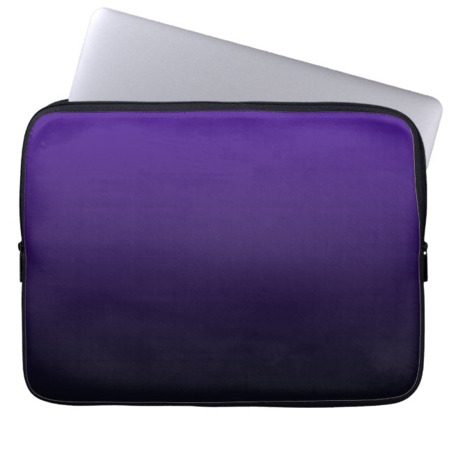 Sac électronique à dégradé violet à noir (Devant)