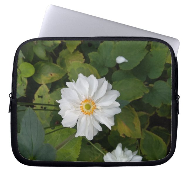 Sac électronique à fleurs blanches (Devant)