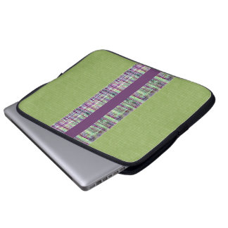 Sac électronique à motifs plaid et carreaux