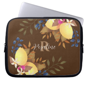 Sac électronique Brown citron chic monogramme