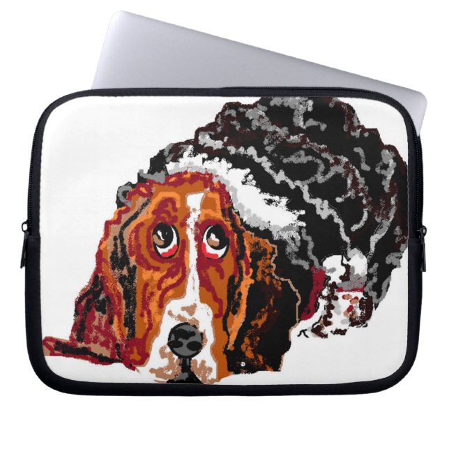 Sac électronique ; Chien de poche à bille (Devant)