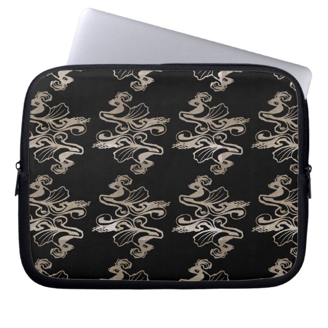 Sac électronique Damask moderne (Devant)