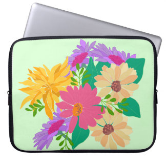 Sac électronique Deanna Day iPad Floral Seafoam