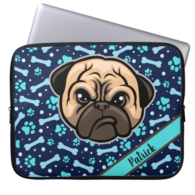 Sac électronique Pâtes et os (Devant)