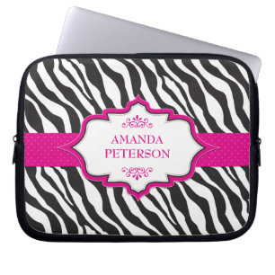 Sac électronique Zebra Pink Ribbon