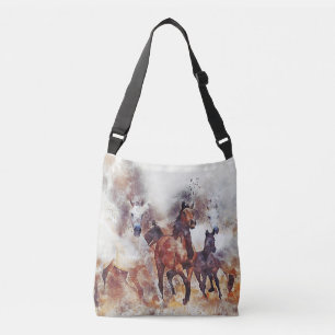 sac élégant à l'image de chevaux