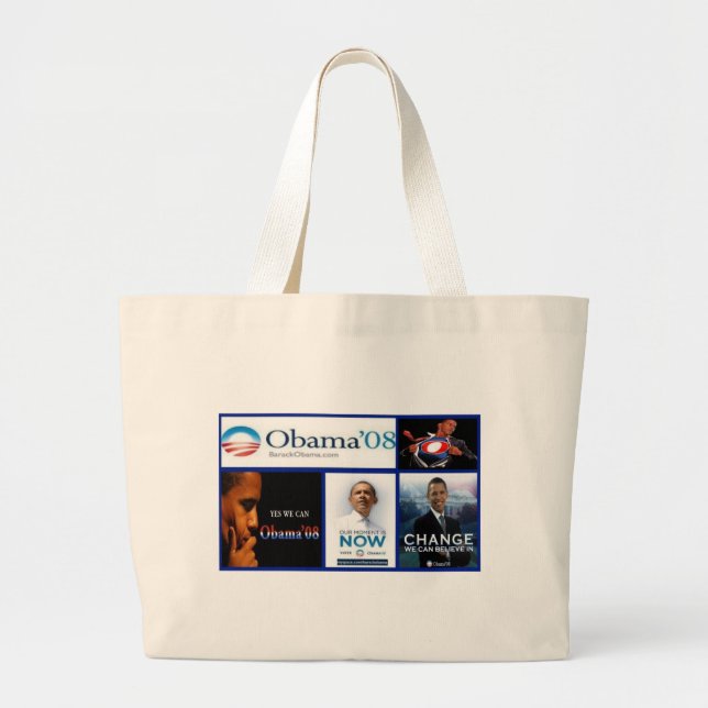 Sac élégant "collage d'accent d'Obama " (Devant)