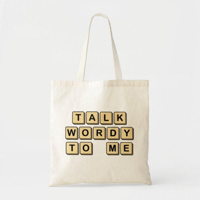 Sac en bois de tuile de TWtM - RÉCOMPENSES de tba (Devant)