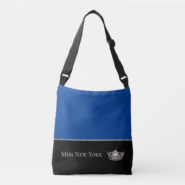 Sac en Couronne argenté style Miss America (Devant)