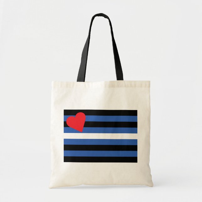 Sac en cuir de tour de fierté (Devant)