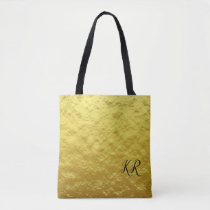 Sac en or simple Elegance Noir Classé Monogramme