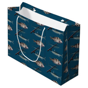 Sac en papier pour pêcheur d'eau salée