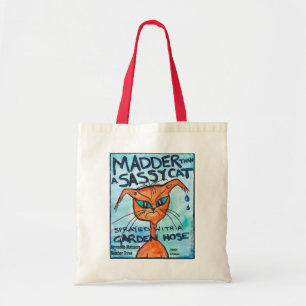 Sac en toile chat impertinent