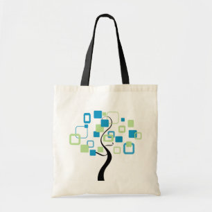 Sac en toile d'arbre Abstrait