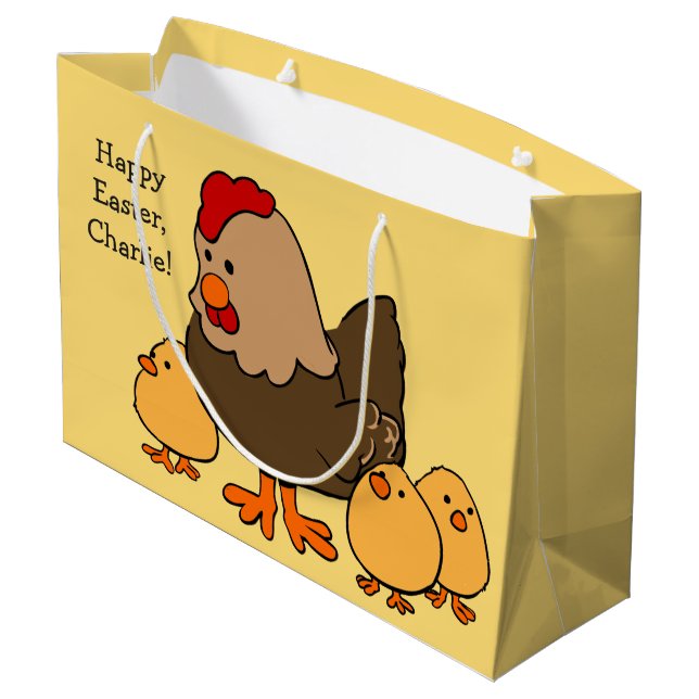 Sac fait sur commande de cadeau des textes (Dos Angle)