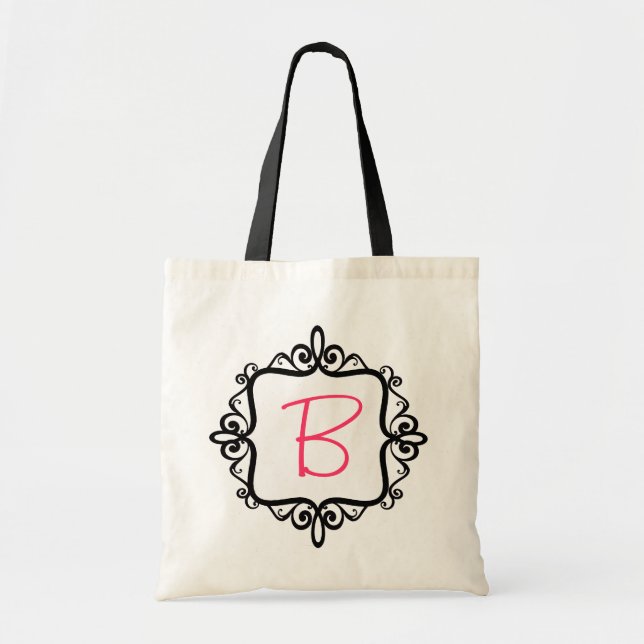 Sac Faveur Mariage Monogramme (Devant)