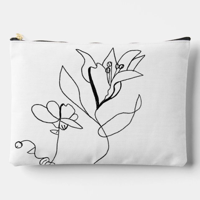 Sac floral simple (Recto)