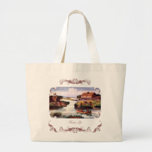 Sac fourre-tout 1833 à frontière de Chicago