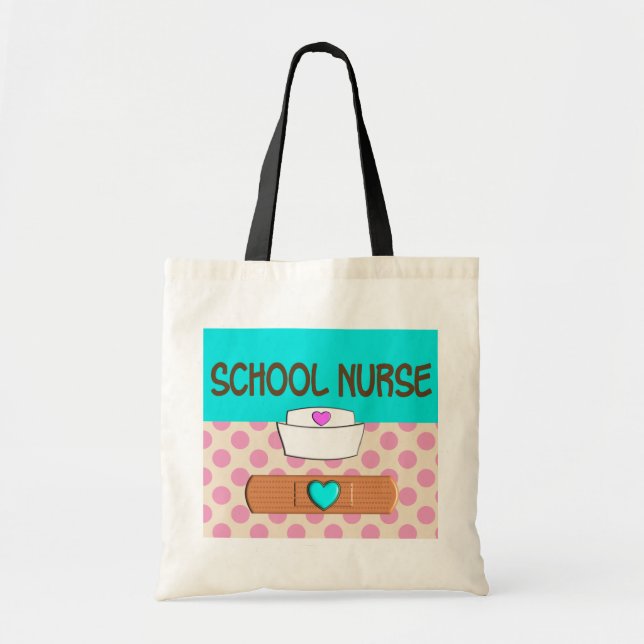 Sac fourre-tout 2 à infirmière d'école (Devant)
