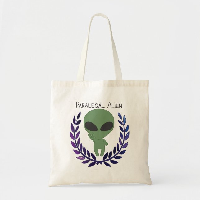 Sac fourre-tout à alien de paralégal (Devant)