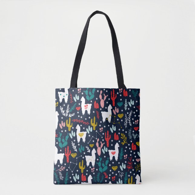 Sac fourre-tout à alpaga (Devant)