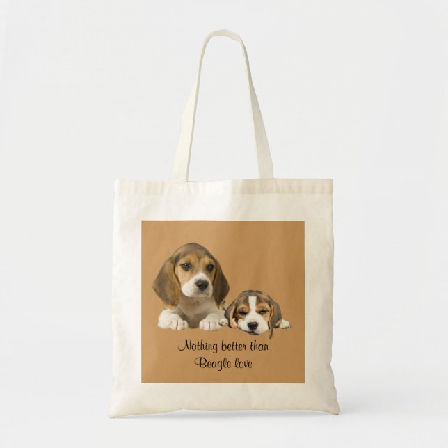 Sac fourre-tout à amis de beagle (Devant)