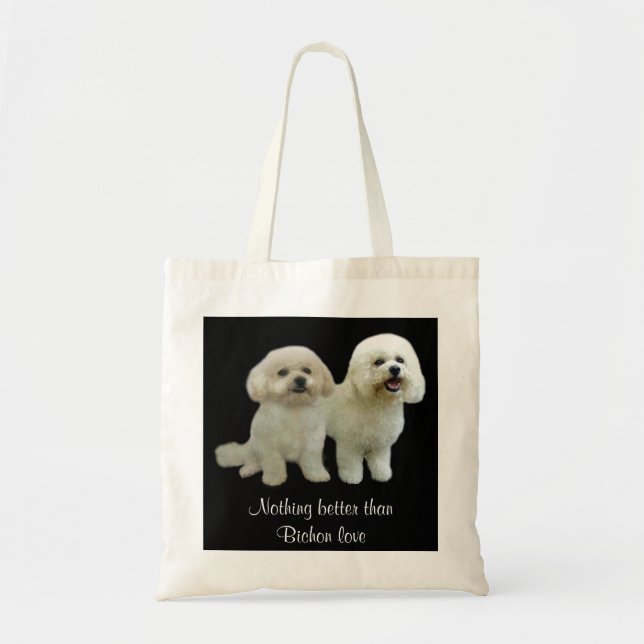 Sac fourre-tout à amis de Bichon (Devant)