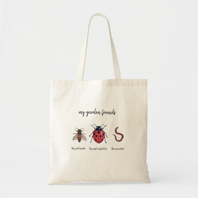 Sac fourre-tout à amis de jardin (Devant)